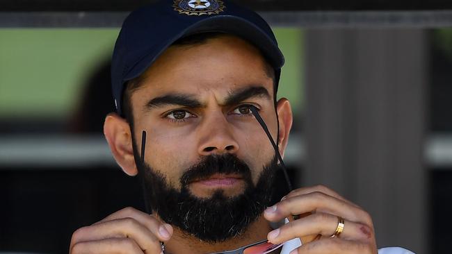 India's captain Virat Kohli is under pressure. Pic: AFP