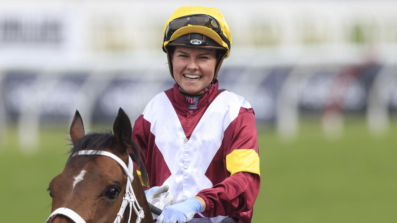 Cejay Graham now calls Brisbane home, where she is looking to become a force in the jockeys’ room. Picture: Getty Images