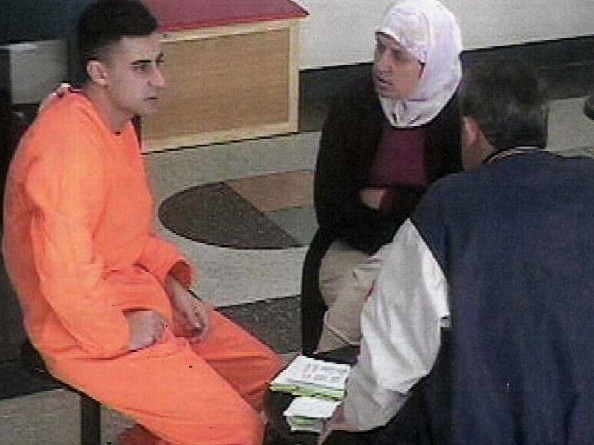 Mohammed Skaf’s brother and convicted rapist Bilal speaking with his mother in jail.