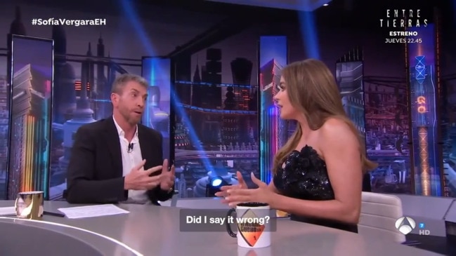 Sofia Vergara shuts down interviewer on live TV