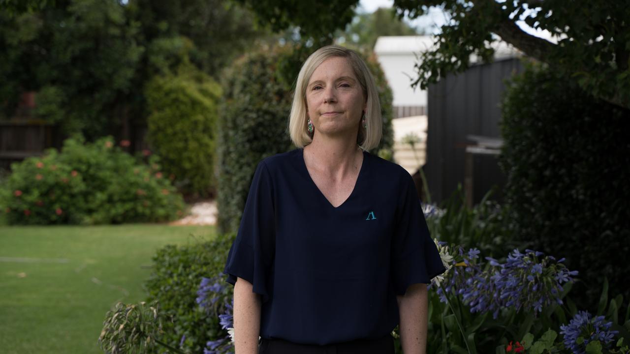 A year ago, 44-year-old nurse Emily Day received a shock lung cancer diagnosis after experiencing back pain, nausea, and a persistent cough. Monday, December 2, 2024. Picture: Christine Schindler