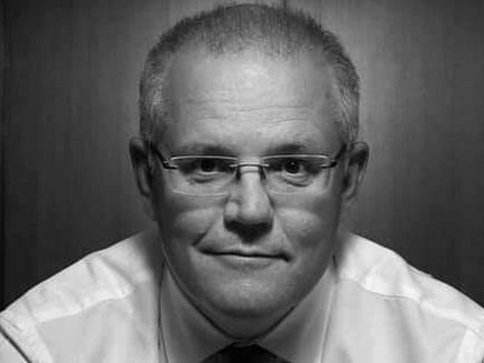 Scott Morrison shared this eerily similar image on his social media accounts on Tuesday.