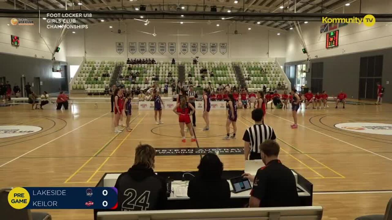 Replay Lakeside Lightning v Keilor Thunder (Girls) 2024 BA Under18