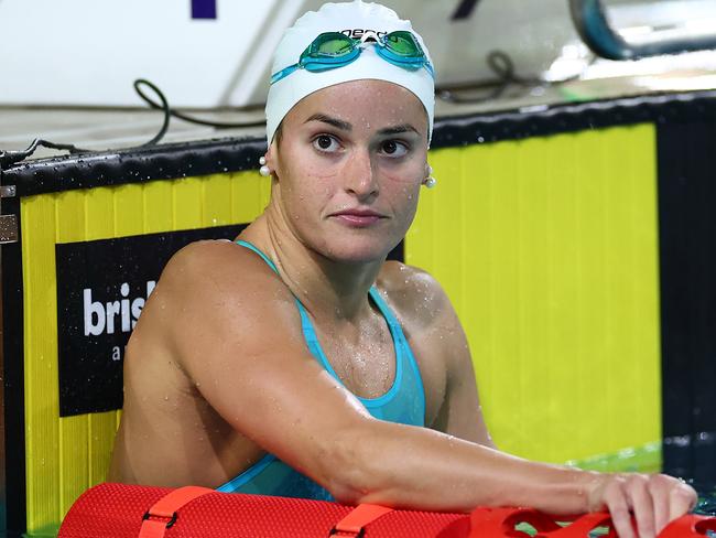 Kaylee McKeown cannot quite crack a world record at this meet. Picture: Quinn Rooney/Getty Images