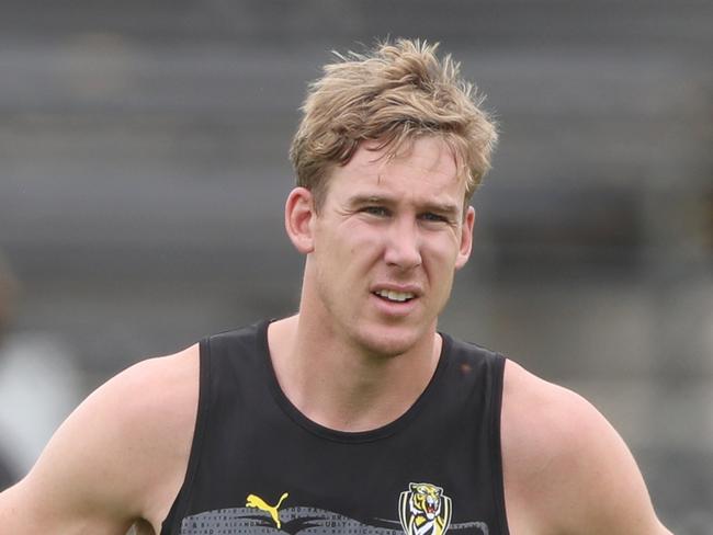 Richmond football club. Sam Lynch on the field. Thursday, January 9. 2025. Picture: David Crosling