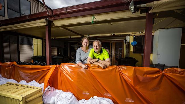 John and Jane Jusup at their Bolto home near Mannum, on November 23, 2022. Picture: Tom Huntley