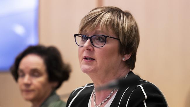 NDIS Minister Linda Reynolds. Picture: Martin Ollman