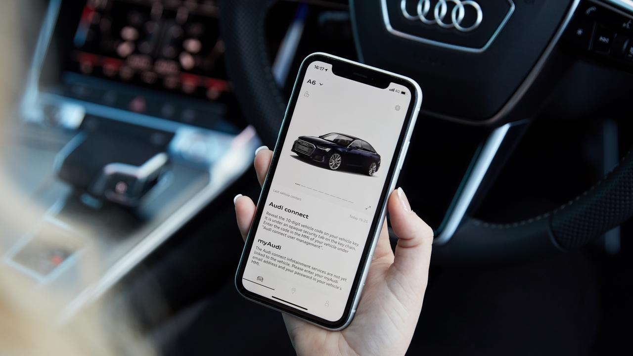 Audi Connect app.