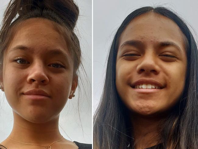 There are grave concerns for two Sydney sisters who were last seen at a train station in the city’s west on Saturday.Telykah and Jhayde Edmonds, aged 15 and 14, were last spotted at Marayong Railway Station about 1pm.They have not been able to be located or contacted since, police said.Family and police hold serious concerns for the girls given their age. Picture: NSW Police