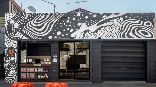 The distinctive Sydney coffee bar.