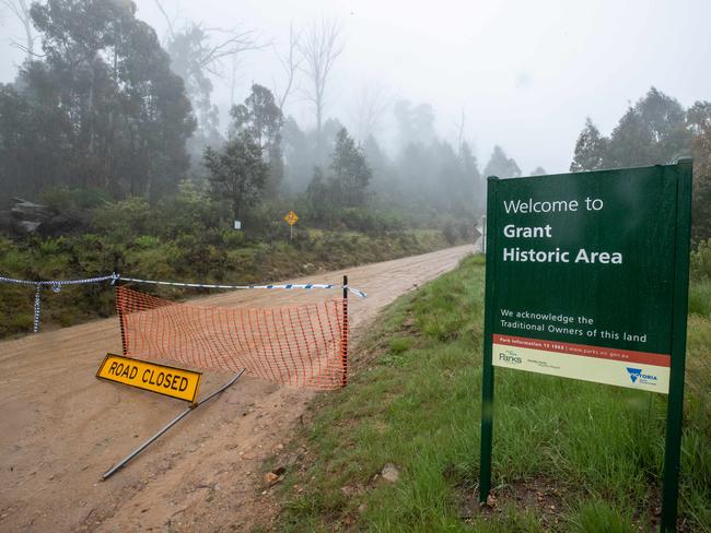 It is alleged Mr Lynn drove towards Dargo and dumped the bodies. Picture: Jason Edwards