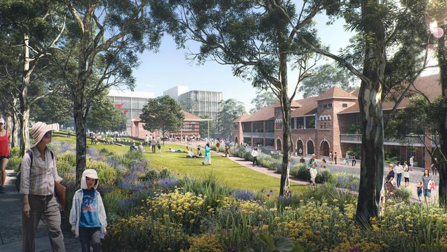 A concept design for the former Manly Hospital site which has been dormant for six years.