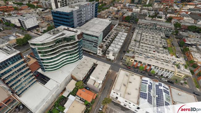 A 3D model of Adelaide CBD developed by Aerometrex