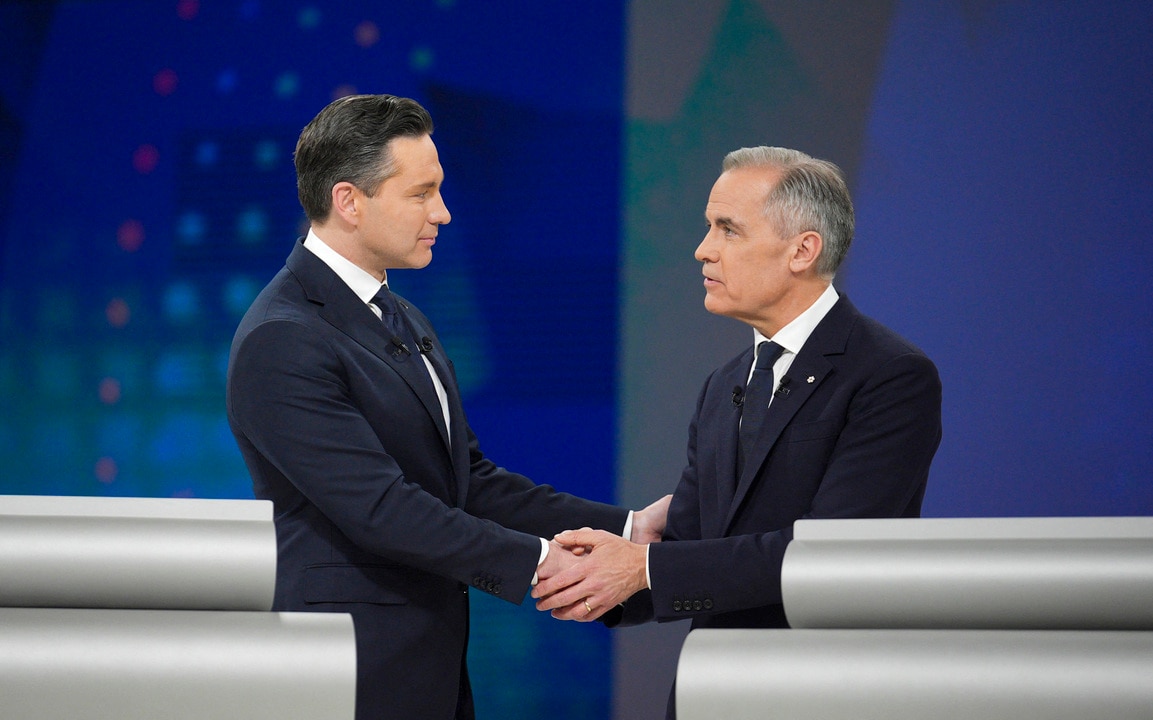 Canada election: Donald Trump dominates party leaders' debate