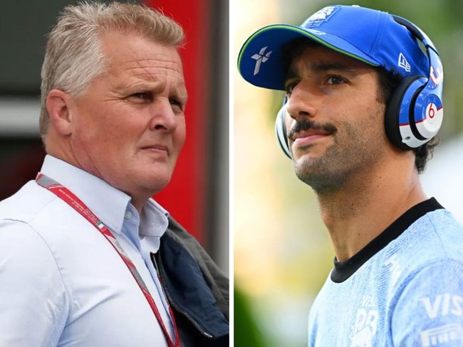 Johnny Herbert has slammed Daniel Ricciardo. Photos: Planet F1/Getty Images