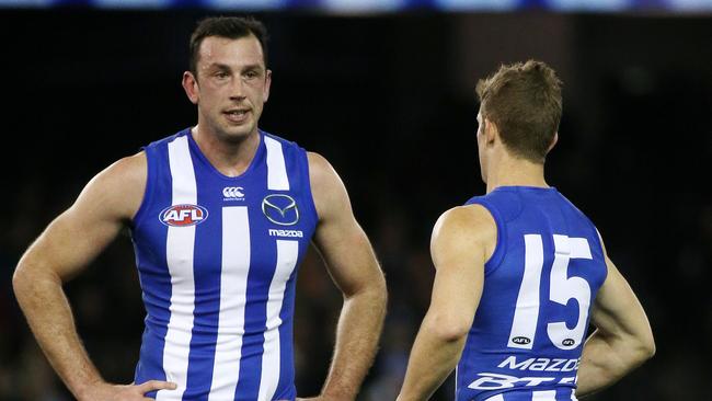 Todd Goldstein is a former teammate of Nick Dal Santo. Picture: George Salpigtidis