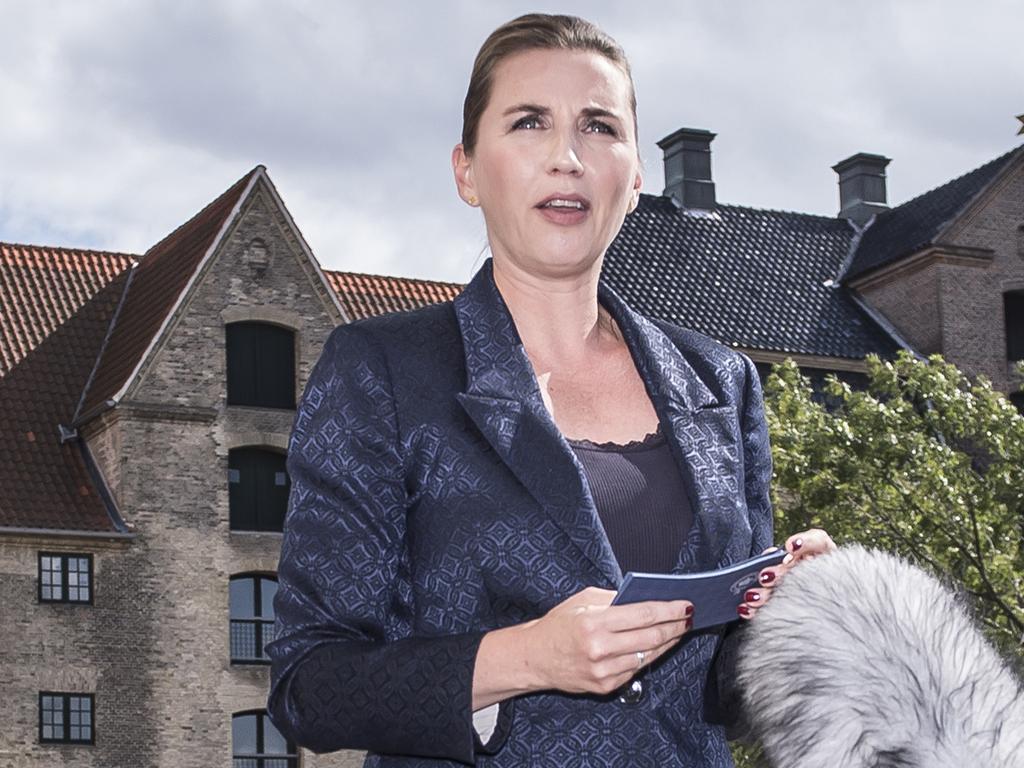 Trump called Denmark's Prime Minister Mette Frederiksen “nasty”. Picture: Mads Claus Rasmussen/Ritzau Scanpix/AFP