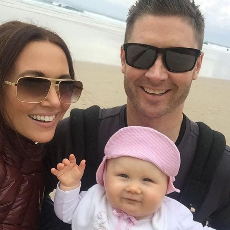 Kyly Clarke sends love from Byron Bay, “Family fun time!! As long as you’re together it doesn’t matter what your doing!!!” Picture: Instagram