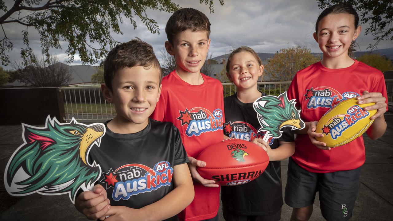 Tasmania’s AFL club has free Devils T-shirts for kids | The Mercury