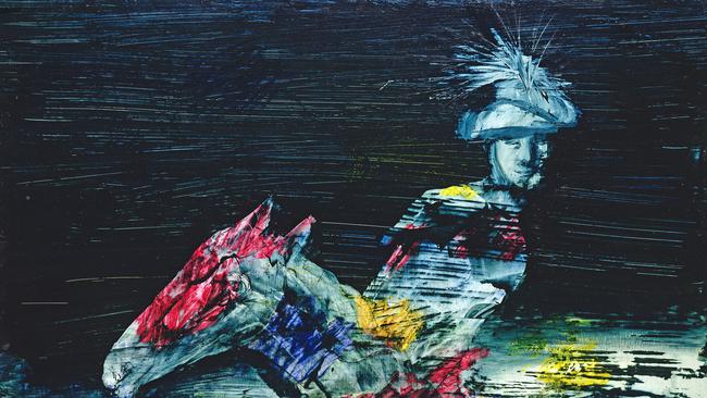 The Myth Rider, Sidney Nolan, on exhibition at Tarra Warra Museum