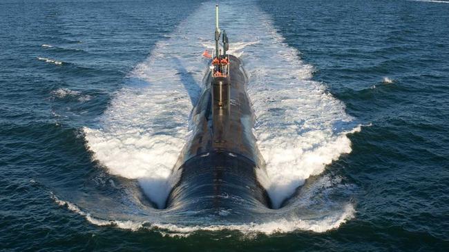 A Virginia Class attack submarine. The queue for most of the weapons we need is already long. We are decades late to the effort of our own defence.