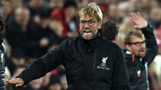 Liverpool's German manager Jurgen Klopp.