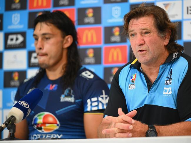 The Titans have struggled to deal with on-field adversity. Picture: NRL Photos