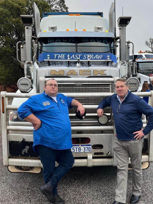 Western Australian livestock truckie Ben Sutherland started the rapidly growing political campaign, Keep the Sheep, which is behind the September 10 rally.