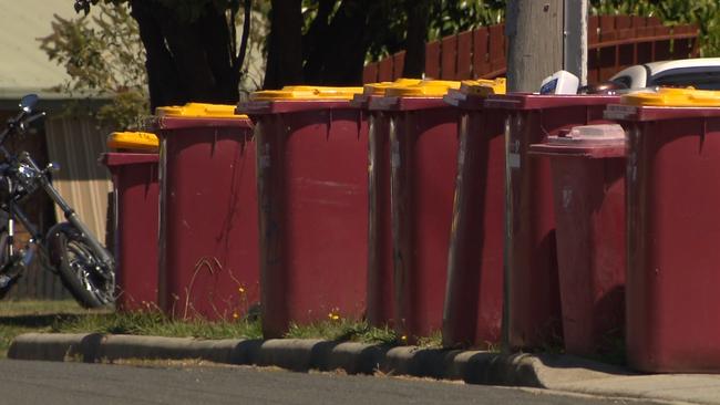 A four-year-old boy riding his bicycle was struck and killed by a garbage truck at 12.15am, January 27 outside his home on Bishops Drive, Newnham, Launceston. Picture: Channel 7 Tasmania