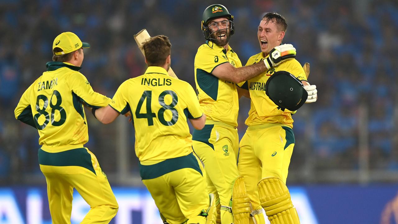 Australia’s sixth World Cup victory over India in Ahmedabad is being ...