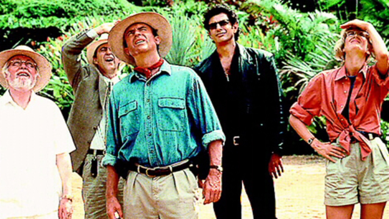 The iconic trio will return after starring in the original 1993 Jurassic Park film. Picture: Supplied.