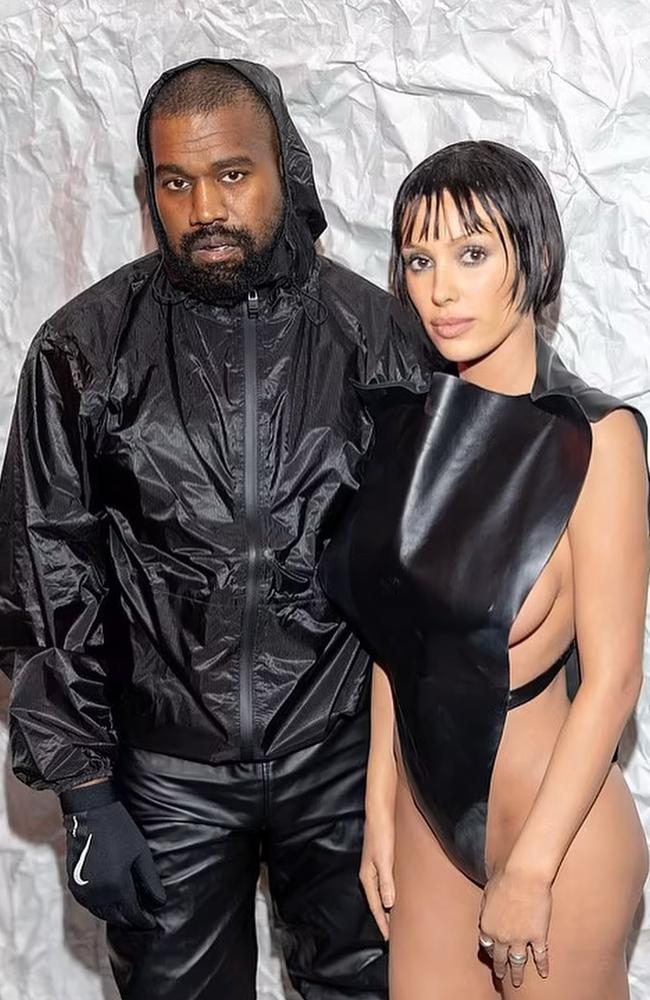 Kanye West’s wife Bianca Censori has denied claims she sent a Yeezy employee X-rated materials. Picture: Instagram/jeen_Yuhs