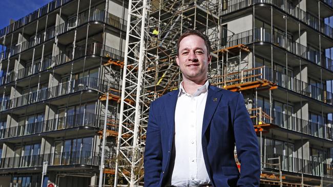 Executive director for Master Builders, Tasmania, Matthew Pollock said the value-add to homes in rural areas could include upgrading bushfire resilience. Picture: Zak Simmonds