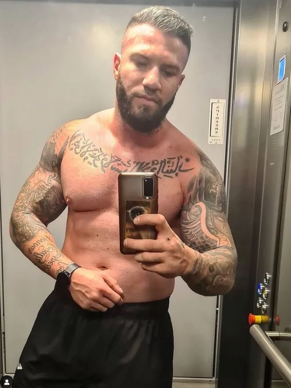 Sam Abdulrahim, also known as “The Punisher” poses in a selfie posted to his Instagram page.