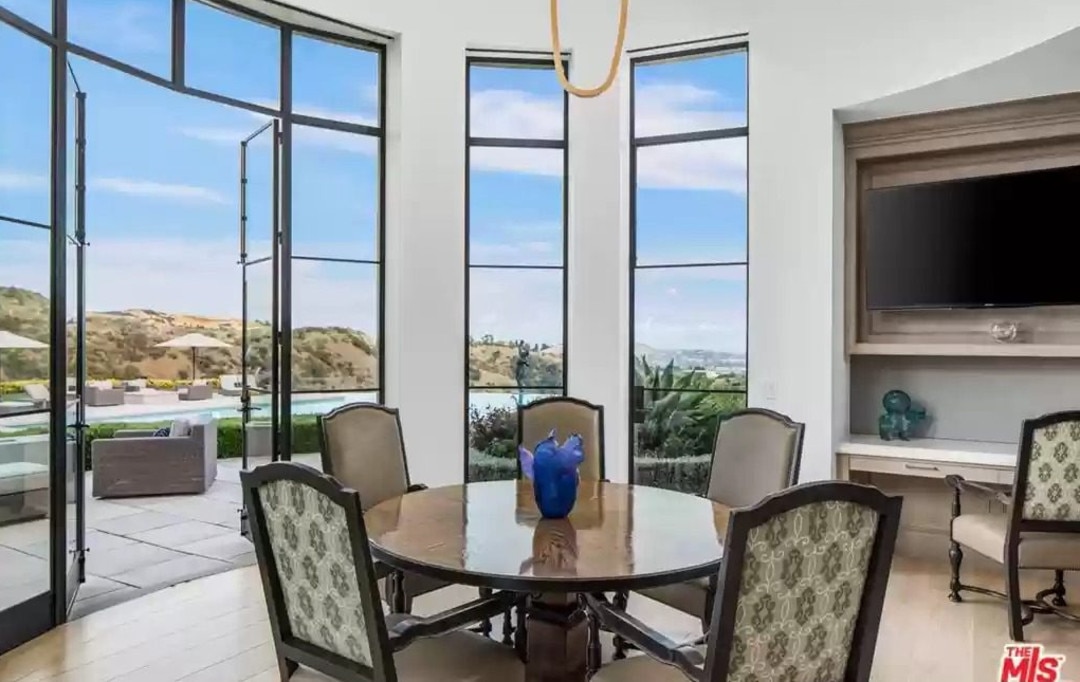 Hillside views out of the sitting room. Picture: Realtor