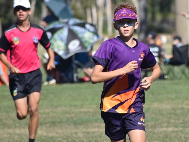 Queensland Representative School Sport state 10-12 years touch championships, Sunshine Coast versus Peninsula at Cyril Connell Fields, Rockhampton, on June 7, 2024.