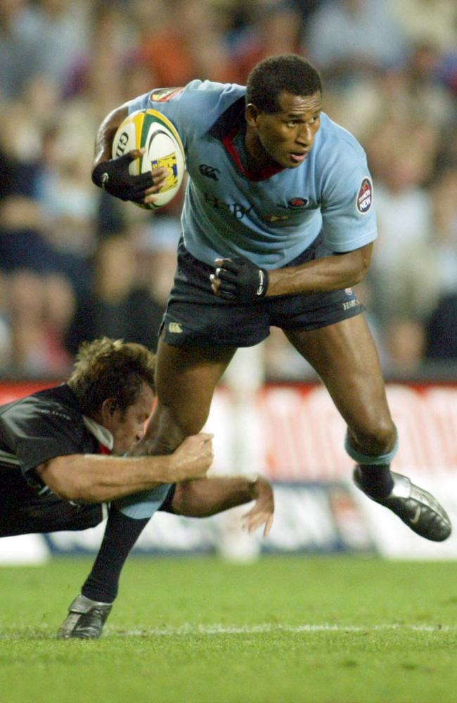 Lote Tuqiri made an instant impact for the Waratahs.