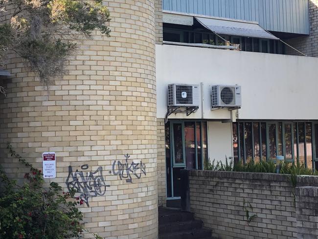 The former Queenscliff Community Health Centre at North Manly on Thursday. Picture: Jim O'Rourke