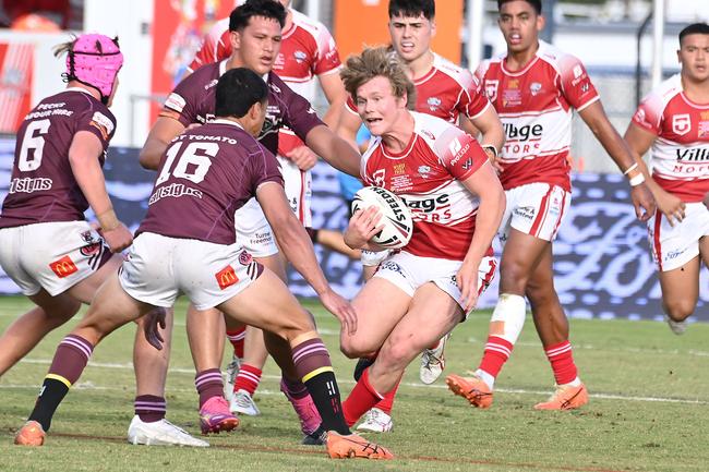 Meninga Cup rugby league grand final between Redcliffe and Burleigh. Saturday May 10, 2025. Picture, John Gass
