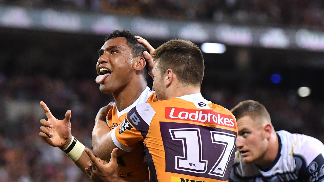 Broncos strike weapon Tevita Pangai Jnr will become a father later this year and says it’s time to grow up.