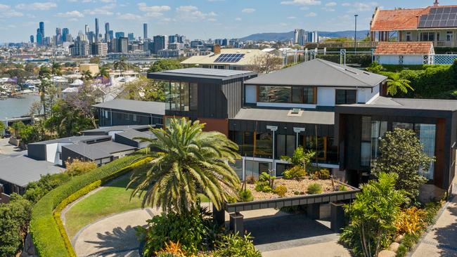 This property at 55 Markwell Street, Hamilton, sold for $12m in 2021.