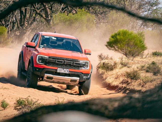 Photos of the 2022 Ford Ranger Raptor