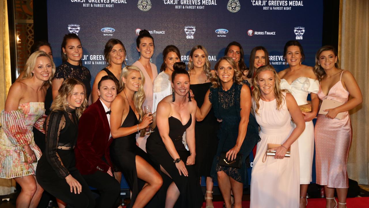 VFLW. Carji Greeves red carpet arrivals. Picture: Peter Ristevski