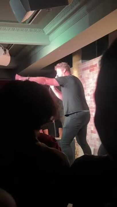 Comedian Tom Ballard accused of performing Nazi salute on stage