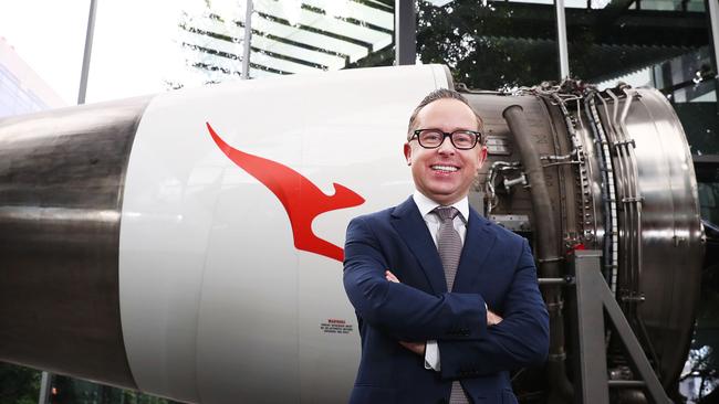 9/6/17: Chief Executive Officer of Qantas Airways, Alan Joyce at the Qantas HQ in Mascot, Sydney. He has been John Feder/The Australian
