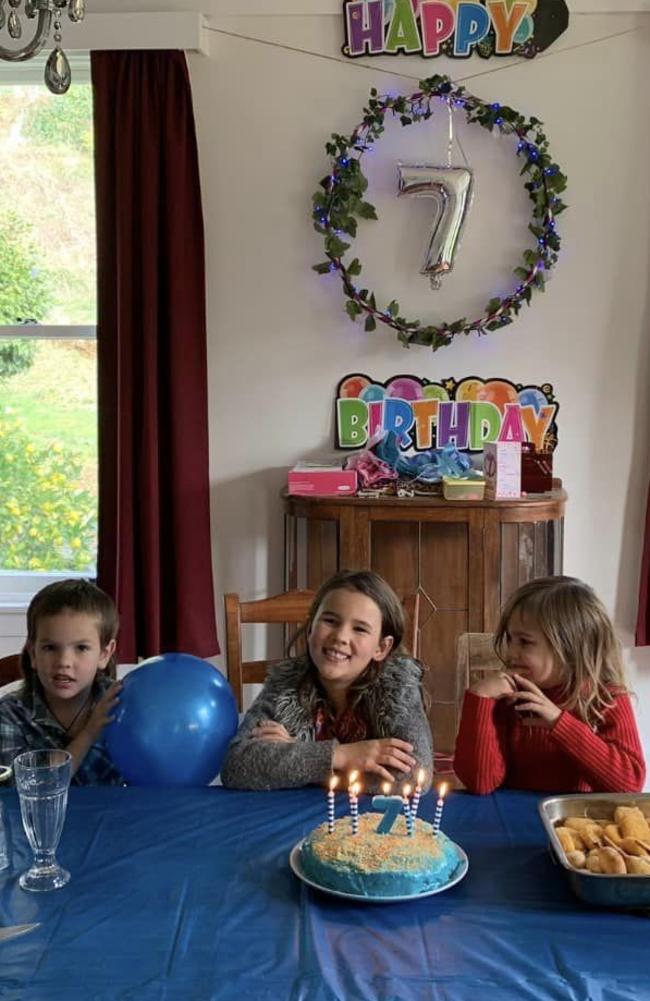 Missing kids Jayda, 11, Maverick, 9, and Ember, 8, taken by their father Tom Phillips, have been spotted for the first time since 2021. Picture: Facebook