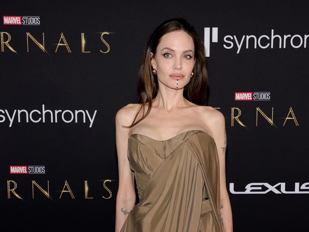 Angelina Jolie is one of a number of celebrities on the Block Out’s green list. Picture: Getty