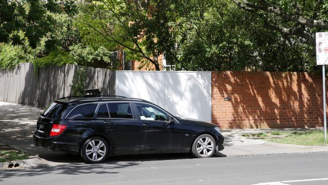 Numerous cars were parked illegally, such as across driveways, while waiting to pick up students. Picture: Norm Oorloff