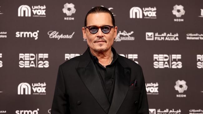 Johnny Depp attends the Opening Night screening of "HWJN" at the Red Sea International Film Festival. Photo: Tim P. Whitby/Getty Images for The Red Sea International Film Festival.