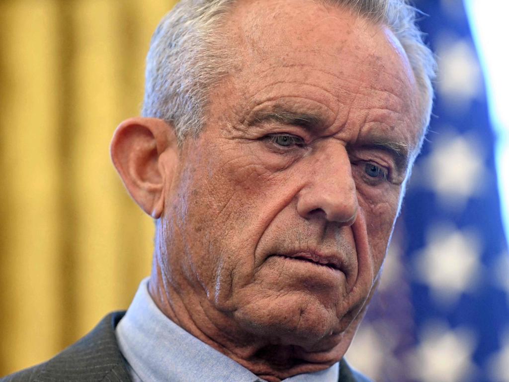 The health official accused Robert F. Kennedy Jr. of carrying out an “unprecedented assault on scientific truth”. Picture: AFP